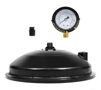 Minhe Hydraulic Water Valve Top Dome Complete Kit for Paramount PCC2000 Pool Cleaning Systems Includes Gauge and Screw Black
