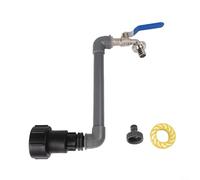 Minhe IBC Adapter Connection Kit With 3/4 Inch Outlet Faucet For Tank Containers Suitable For Rainwater Tanks And Water Harvesting Systems