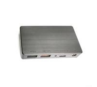 Minhe Junction Box Regulator for Folding Solar Panel, 8-32V Input, DC+PD+2USB Fast Charging with 18W Output, Over-Voltage/Over-Current/Short Circuit Protection, Black