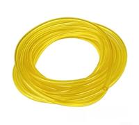 Minhe Lawn Mower Carburetor Fuel Hose 3mm x 5mm or 3mm x 6mm Petrol Pipe for-Strimmer Chainsaw Brushcutter(4PCS-yellow1.2M)