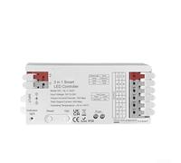 Minhe LED Strip Controller for Zigbee 3.0, 15A DC 12-48V for PWM Dimming Control for RGBCCT/RGBW/RGB Modes, Smart Lighting Controller for-Hue, for Conbee, for Echo Studio