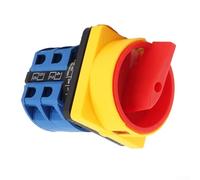 Minhe LW26GS-25A Rotary Cam Switch | 380V 20A 2 Position Main Power Disconnect | Lockable Handle for Industrial Machine Tools & Electrical Control Panels