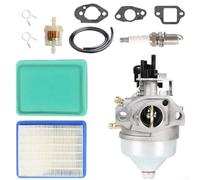 Minhe Mower Carburetor Replacement Kit for Honda HRX217K4 HRR216K5 GCV160LA GC160 Series Sturdy Metal Build Quick Installation Set