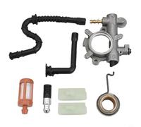 Minhe Oil Pump Oiler Worm Gear Kit For MS360 And 036 Pro Chainsaws - Includes Fuel/Oil Lines + Dual Filters, Part No. 1125 640 3201