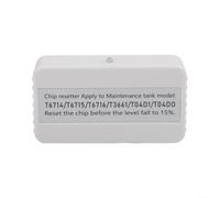 Minhe Printer Maintenance Box Resetter Chip Decoder Type C USB No Battery Compatible With T6714 T6715 T6716 T3661 T04D1 T04D0 For Ink Level Reset ABS Standard Size For Office Home