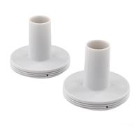 Minhe Seamless 1 25 Inch Strainer Connector For Intex For Pool Outlet, Robust Filter Adapter For Reliable Use(2-White)