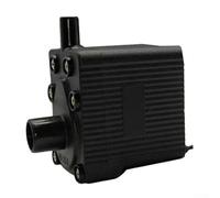 Minhe Silent Water Circulation Pump for Heating Blankets 250Lh Flow Efficient Operation Dual Direction Design 4W Energy Saving High Strength Plastic Shaft Black 6.4x4.7x4.1cm 25cm Cord(HB-250 4W)