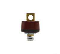 Minhe Single Plate Fast Connector Socket for DKJ10-25, DKJ35-50, DKJ50-70, DKJ70-95 Welding Cables - European Front Plate Design, Brass and Plastic Construction(DKJ10-25)