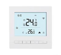 Minhe Smart Touchscreen Heating Thermostat Remote Control for Gas Boiler and Heating Systems Microcomputer Control ABS Material(Floor)