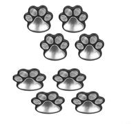 Minhe Solar Light With Cat Paw Aesthetic For Garden Lawn Pathway Decoration With Auto On At Night And Weatherproof IP44 Housing(White)