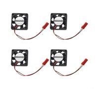 Minhe Ultra Quiet 5V 30mm DC Brushless Cooling Fan for Raspberry Pi 4B, 3B+, 3B, 2B/, B+, Zero/, Long Life Electronic Component Fan for Industrial and Robotics Applications(4PCS)