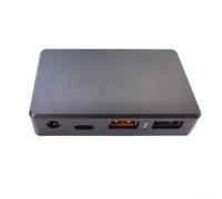 Minhe USB-C Solar Charge Controller with PD 60W Output, 6-28V Input Voltage Range, for Outdoor Adventures, Type-C Multi-Voltage 5-20V 3A, Dual USB Fast Charging Ports, 86mm x 47mm x 11.5mm