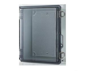 Minhe Waterproof Distribution Box with Transparent Lid for Outdoor Installation, Enclosure Protection for Electronics from Moisture, Dust, and Environmental Exposure