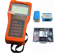 MINHUIJIHUI Ultrasonic Flow Meter, Handheld Clamp-On Digital Flowmeter, Non-Intrusive, DN15-6000mm, 2000-Row Log, LCD Flow, 12Hr Battery, ±1% Accuracy, Petroleum & Water