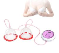 MINHUIJIHUI Wireless Vacuum Breast Massager & Enlargement Machine - Double Cup Electric Therapy Pump for Fast Growth, Bust Lift Enhancer with USB Charging for Women’s Breast Health & Firming