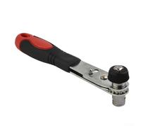 Mini 1/4 Inch Ratchet Wrench Screwdriver Handle with 6.35mm Quick Release Socket Adapter, Reversible Compact Hand Tool for Precision Repair and Maintenance in Home, Workshop, Garage or DIY Projects