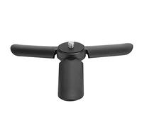 Mini 1/4 Inch Screw Tripod, Universal Tripod for Action Camera/Smartphone, 1/4 Inch Screw Mini Desktop Tripod Stand Camera Holder with Non-Slip Mat (Black)
