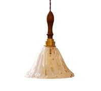 Mini 1-Light Stained Glass Pendant Lamp Circular GlobeDrop Lights Spotlight Hanging Lamp Kitchen Island Light Fixture, Chaner for Children's Room Corridor Ceiling Lamp