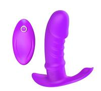 Mini 10 Strong Speeds Quiet Powerful Bullet Setting Women Pleasure Soft Toys Handheld Electric Bullet Massage Tool for Women Sports Foot Massage Relax, Pocket Travel Size VBFS3W69 (Purple)