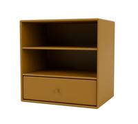 Mini 1005 Bookcase with Drawer Amber