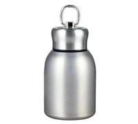 Mini 10oz Stainless Steel Water Bottle, 300ML Vacuum Insulated Water Bottle Leak Proof Sport Tumbler Cup Hot and Cold Water Bottle for Women Girls Kids Gift Milk Tea Lunch (Silver)…