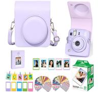 Mini 13 Instant Camera Premium Kit For Fuji Instax Mini 13 Dreamy Purple Includes Purple Mini 13 Case, 20 Shot Mini Film, Mini Photo Album & Complete Photo Display Accessory Kit