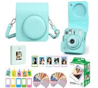 Mini 13 Instant Camera Premium Kit For Fuji Instax Mini 13 Lagoon Green Includes Lagoon Green Mini 13 Case, 20 Shot Mini Film, Mini Photo Album & Complete Photo Display Accessory Kit