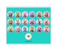 (Mini 18pcs Cards) Animal Crossing Series AMIIBO NFC TAG Cards for Switch WII U New3DS