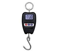 Mini 200kg Digital Crane Scale - Heavy Duty Stainless Steel Hanging Hook Scale for Farm & Livestock (Black Small)