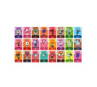 (Mini 24pcs Villager Roles) Animal Crossing Series AMIIBO NFC TAG Cards for Switch WII U New3DS
