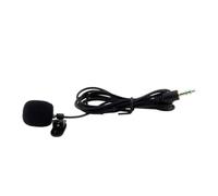 Mini 3.5mm Lavalier Clip on Microphone for Lectures Teaching
