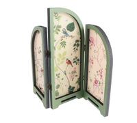 Mini 3 Panel Desktop Folding Screen Decorative Divider