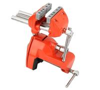 Mini 360° Rotating Clamp Vise, Adjustable 70mm Jaw Width Vise Table Clamp for Workbench Woodwork Milling Vise
