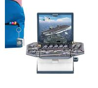 Mini 3D Book Keychain - Compact Educational Toy for Backpack, Manual Stress Relief Gadget, Creative Decorative Charm | Smart Toy for Backpack Stude