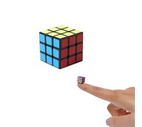 Mini 3x3 Speed Cube, 1cm Small Puzzle Cube for Brain Teaser, Travel Games, and Party Favors, Compact and Portable Magic Cube for Enthusiasts