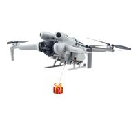Mini 4 Pro Drone Airdrop Payload Delivery Transport System Air Dropping Thrower with Landing Gear Fishing Bait Search Rescue Tool for DJI Mini 4 Pro Drone Accessories