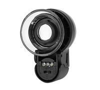 Mini 45X LED Illuminated Jewelry Magnifier, Adjustable Length Loupe Magnifying Glass with LED Light Pocket Microscope Magnifying Jewelers Eye Loupe Glasses for Soldering, Inspection, Coins, Jewelry