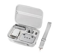 Mini 4K/2 SE/2 Fly More Combo Carrying Case, Portable Leather PU Case with Shoulder Strap, Drone Body Hard Shell Storage Bag Compatible for DJI Mini Accessories Crossbody &Two Way Zipper, Black