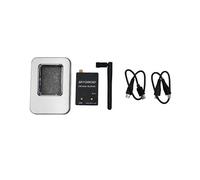Mini 5.8G 150CH FPV Receiver with UVC Single Control, Single Antenna for Android Smartphone, Supports Dual Display as VR Goggles Black