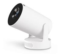 Mini 720P HD Portable LED Projector with 4K Decoding, WiFi 6 & Bluetooth 5.4, Automatic Keystone Correction, 25"-110" Screen - Compatible with Phone/PC/HDMI/USB Stick
