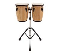 Mini 9" + 10" Conga Set with Stand by Gear4music - Nearly New