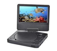 Mini 9.5Inch Portable DVD Player With 7Inc Screen CD HD Learning For Student Space Saving