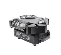 Mini 9x10W LED RGBW 20CH Stage Lamp Moving Head Beam Light Professional Stage Effect Light for Various Occasions(Standard)