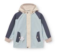 Mini A Ture - Kid's Matwally Fleece Lined Jacket - Waterproof jacket size 104 - 4 Years, grey