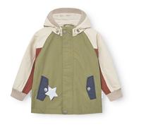 Mini A Ture - Kid's Matwally Fleece Lined Jacket - Waterproof jacket size 92 - 2 Years, olive
