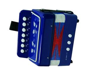 Mini Accordion Toy - 18 X 17 X 10 Cm, Musical Learning Instrument Portable for Kids | Seven Key Musical Educational Toy, Birthday Gift Supporting Early Development, Cade