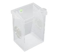 Mini Acrylic Reptile Terrarium Enclosure for Corn Snakes, Spiders, and Hermit Crabs (L)
