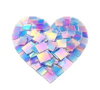 Mini Acrylic Squares - 100 Pieces Double-Sided Crafts Tiles