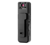 Mini Action Camera 1080P HD Video Audio Recorder with Anti-Shake and Night Vision for Cycling Running Outdoor Sports, 7.5 * 2.5 * 1cm Compact Design with Durable Shell Black (1pcs)