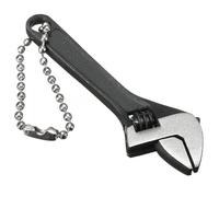 Mini Adjustable Spanner, Durable Portable Small Wrench Metal Mini Portable Wrench for Industry and Auto Repair (Black, 68mm)